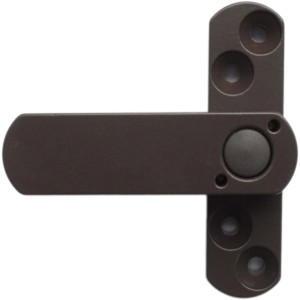 Braune StucoSafe S20 Fenstersicherung für einflügelige Fenster und Türen.