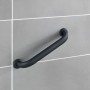 Wenko Wandhaltegriff Secura Premium, 47,5 cm, Anthrazit, zur Sicherheit im Bad.