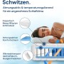 AM Qualitätsmatratze 120x200 cm: 7-Zonen Taschenfederkern mit atmungsaktivem Bezug und Komfortschaum.