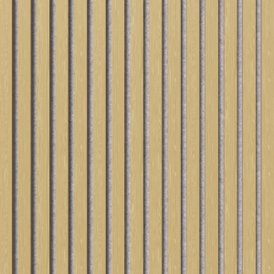 Akustikpaneel Eiche mit schwarzem Filz, 60x360cm, zur Wand- und Deckenverkleidung.