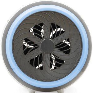 Beldray Standventilator Artic Dome, Ø 19 cm, Weiß, mit LED-Licht.