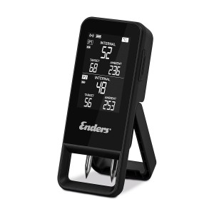 Enders Celsio II Bluetooth Thermometer für Grill, mit 2 Fühlern und LCD-Display.