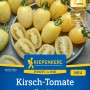 Kiepenkerl Kirschtomate Moonshine Saatgut: Weiß-gelbe Mini-Pflaumentomaten, resistent.