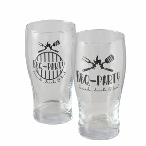 Boltze Bierglas BBQ 2-fach Sortiert 16 cm x 8 cm x 8 cm Schwarz
