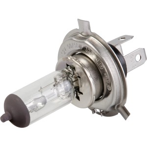 OBI Ersatzlampe H4, 12V/60-55W, für Autoelektrik und bessere Sicht im Dunkeln.