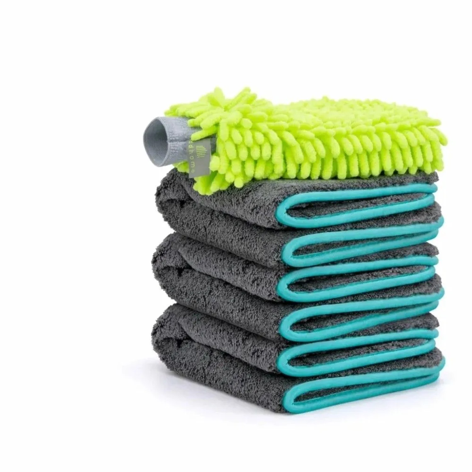 addhome Auto-Mikrofasertuch Set 1200 GSM 3x Tuch 40x40cm + Waschhandschuh kaufen bei OBI