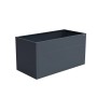 Weka Metall-Hochbeet Gary L 150 cm x 75 cm x 77 cm Anthrazit
