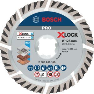 Bosch X-Lock Diamanttrennscheibe Standard for Universal Ø 125 mm