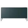 Selsey Sideboard Bemmi 150 cm Dunkelgrün mit Schwarzen Beinen_6
