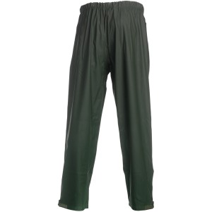 Herock Regenhose Pontus Blister Oliv L, wasserdichte Arbeitskleidung mit Gummibund.