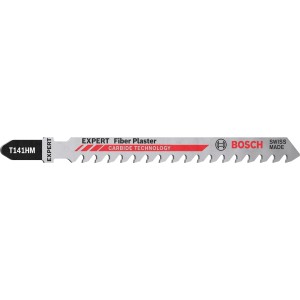 Bosch Expert T 141 HM Stichsägeblatt für Fiber Plaster, 2er-Pack.