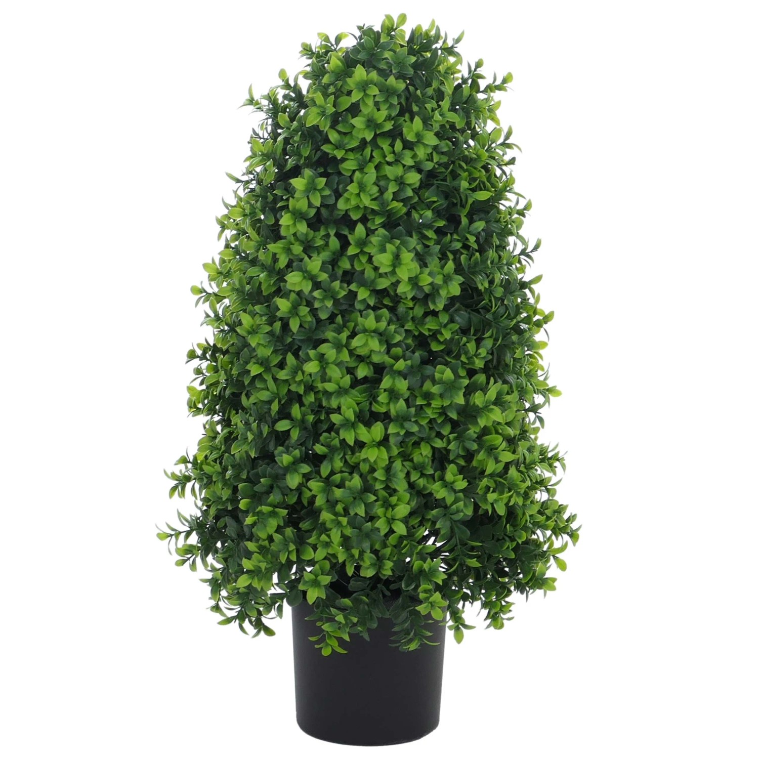 MCW Künstlicher Buchsbaum Q89 Naturgetreu Outdoor 60x30x30cm kaufen bei OBI