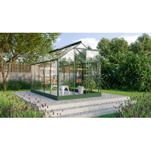 Vitavia Gewächshaus Triton 6200 Smaragd 6,2 m² inkl. Fundamentrahmen