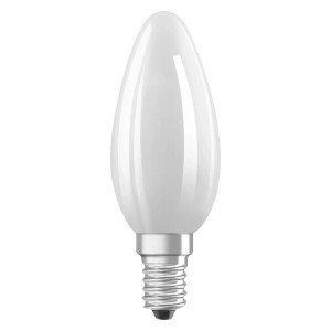 Osram LED-Leuchtmittel E14 Kerzenform B40 Warmweiß 2,2 W 470 lm 10,1 x 3,5 cm
