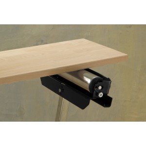 wolfcraft Multifunktions-Auflagen- und Rollenbock mit Werkstückauflage.