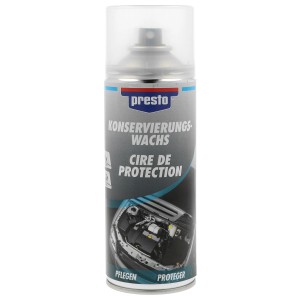 Presto Konservierungswachs-Spray 400ml für Lackreparatur und Karosseriereparatur.