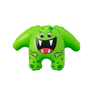 Bestway Badespielzeug Puffy Pals, grünes Monster mit großen Zähnen, ab 4 Monaten.