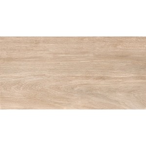 Beige Bodenfliese Feinsteinzeug mit Holzoptik, matt, 60,4x30 cm.
