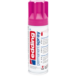 Edding 5200 Permanentspray in Telemagenta seidenmatt für diverse Oberflächen.