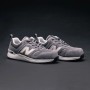 New Balance Elite Lite S1 Sicherheitsschuhe, grau-weiß, Gr. 40, mit Fiberglas-Zehenkappe.