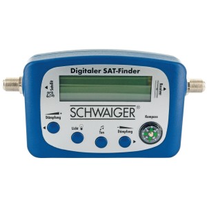 Schwaiger SAT-Finder SF80 531 m. LCD-Display Blau