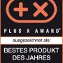 Plus X Award Siegel: Auszeichnung als bestes Produkt des Jahres 2014.