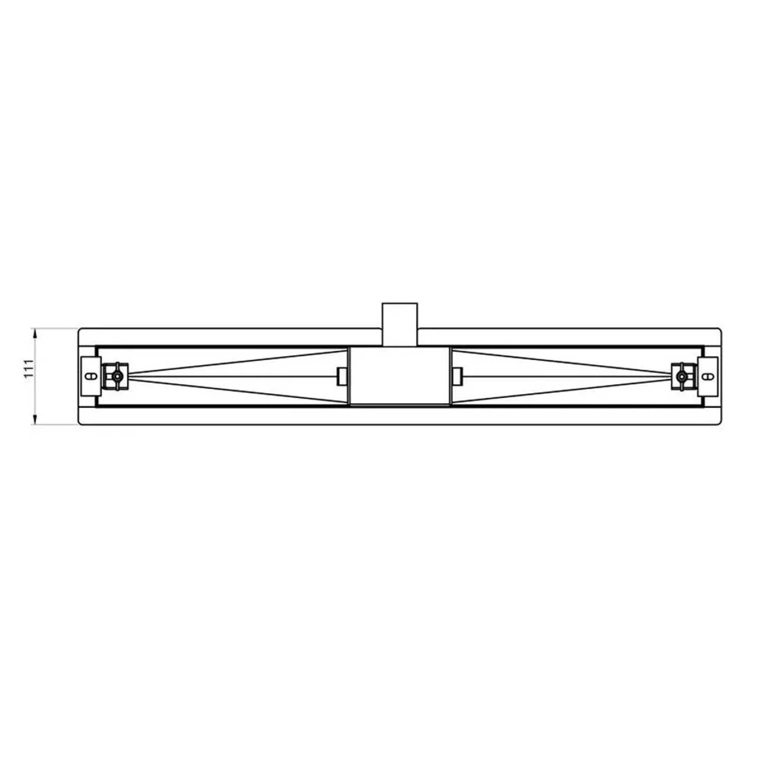 Glasdeals Edelstahl-Duschrinne 80 cm Schwarz mit Siphon für Bodengleiche Duschen 4035_3