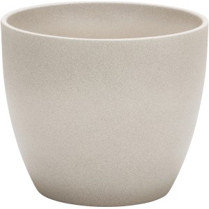 Scheurich Übertopf 920, Ø 25 cm, Taupe Stone, aus Keramik für den Innenbereich.