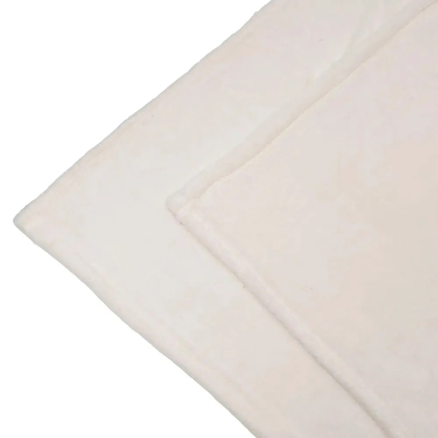 Beautissu Aurelia Mikrofaserdecke, Natur, 220x240cm. Flauschige, pflegeleichte Kuscheldecke für Sofa oder Bett.