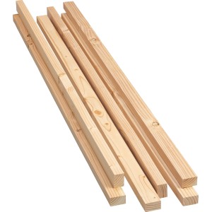 Sägerauhe Douglasie Latten (32x48x4000mm) für Innenausbau und Holzkonstruktionen.