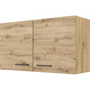 Flex-Well Exclusiv Oberschrank Cara 100 cm x 55 cm Artisan Eiche Nachbildung