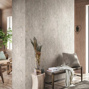 Moderne Vliestapete in Fliesenoptik (Grau, 10,05x0,53m) von Marburg für Wohnraumgestaltung.