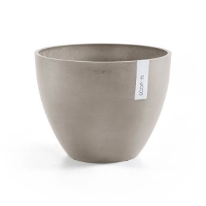 Ecopots Pflanztopf Antwerp Braungrau 50 cm