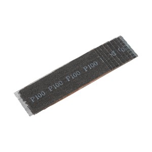 LUX Gitterleinen, 93x280mm, 10er Pack, Körnung K100, für Schwingschleifer.