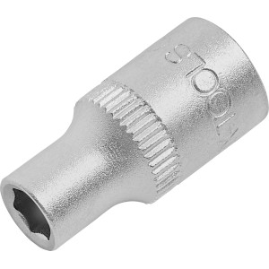 LUX Stecknuss Comfort, Sechskant, 5 mm, aus Chrom-Vanadium Stahl für Schraubarbeiten.