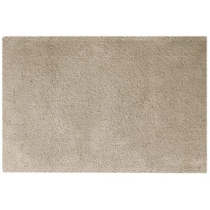 Beiger Spirella Elements Badteppich, 60x90 cm, weich und flauschig.
