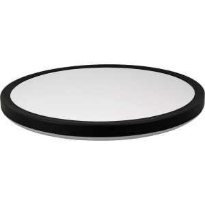 Rundes E2 Elektro Aufbau-LED-Panel Twice² in Schwarz-Weiß, 20W, Durchmesser 33cm.