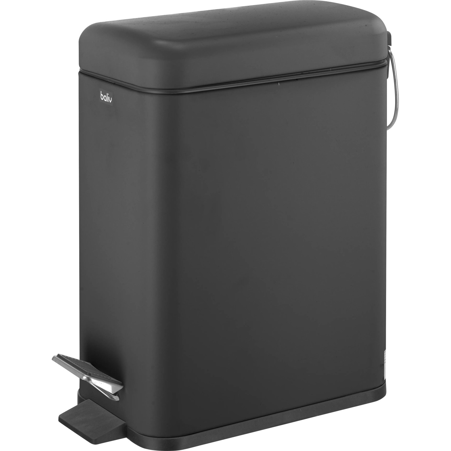 baliv Kosmetikeimer 5 l Schwarz Schmal kaufen bei OBI