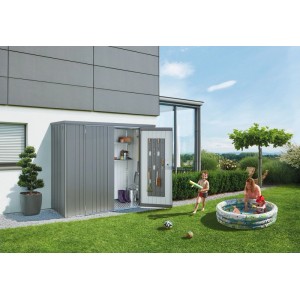 Biohort Geräteschrank Gr. 150 Quarzgrau-Metallic