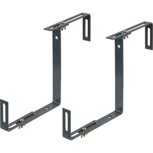 Balkonkastenhalter 2er Set Anthrazit