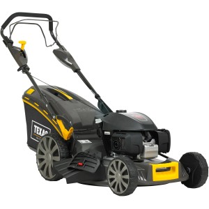 Texas Benzin-Rasenmäher Premium 5390TR-W mit Honda Motor, 4-Gang-Antrieb und Mulchfunktion.