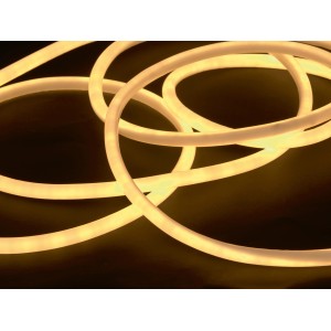 LED-Lichtschlauch, 6 m, warmweiß, flexibel für Deko im Garten & Haus.