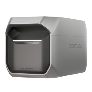 Ecoflow Delta 3 Erweiterungsakku, 1024 Wh, grau. Zusatzbatterie für Solaranlagen.