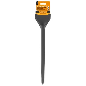 Fiskars Auto-Schneebesen & Eiskratzer Solid Orange-Schwarz für die Autoreinigung im Winter.