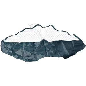 Grünes 8-eckiges Nylon-Schutznetz 135x135 cm für Kleintier-Gehege, Käfigzubehör.
