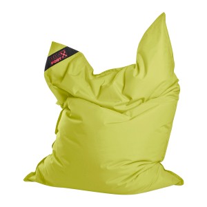Grüner Sitting Point Sitzsack Big Foot Scuba, 380 l, für entspanntes Sitzen und Relaxen.
