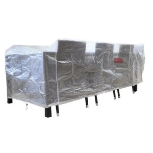 Jet-Line Abdeckplane für Gartenmöbel MAASTRICHT Klar 185 x 140 x 70 cm