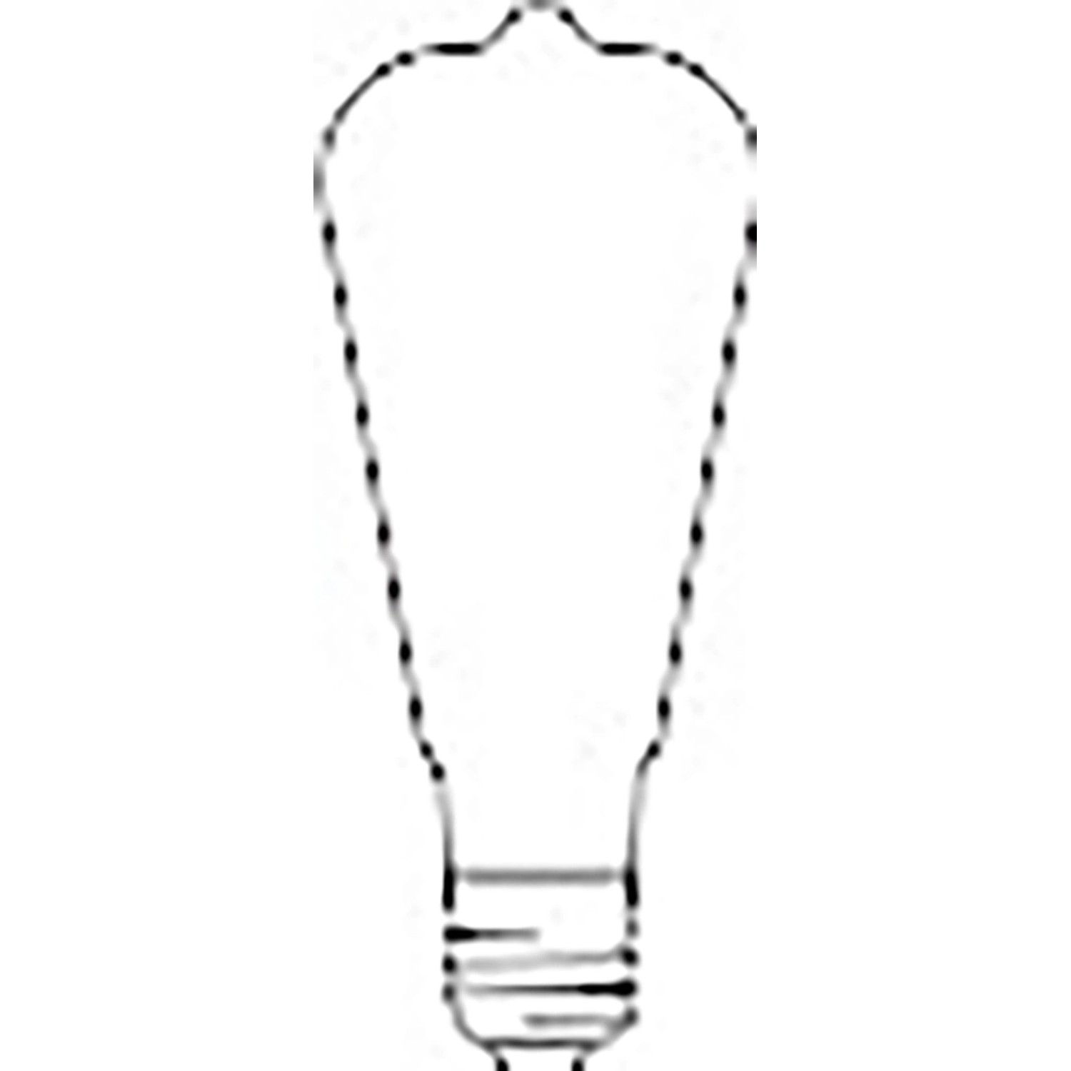 Ledvance Smart+ Filament Edison E27 Leuchtmittel, 6W, Gold, für smarte Beleuchtung.