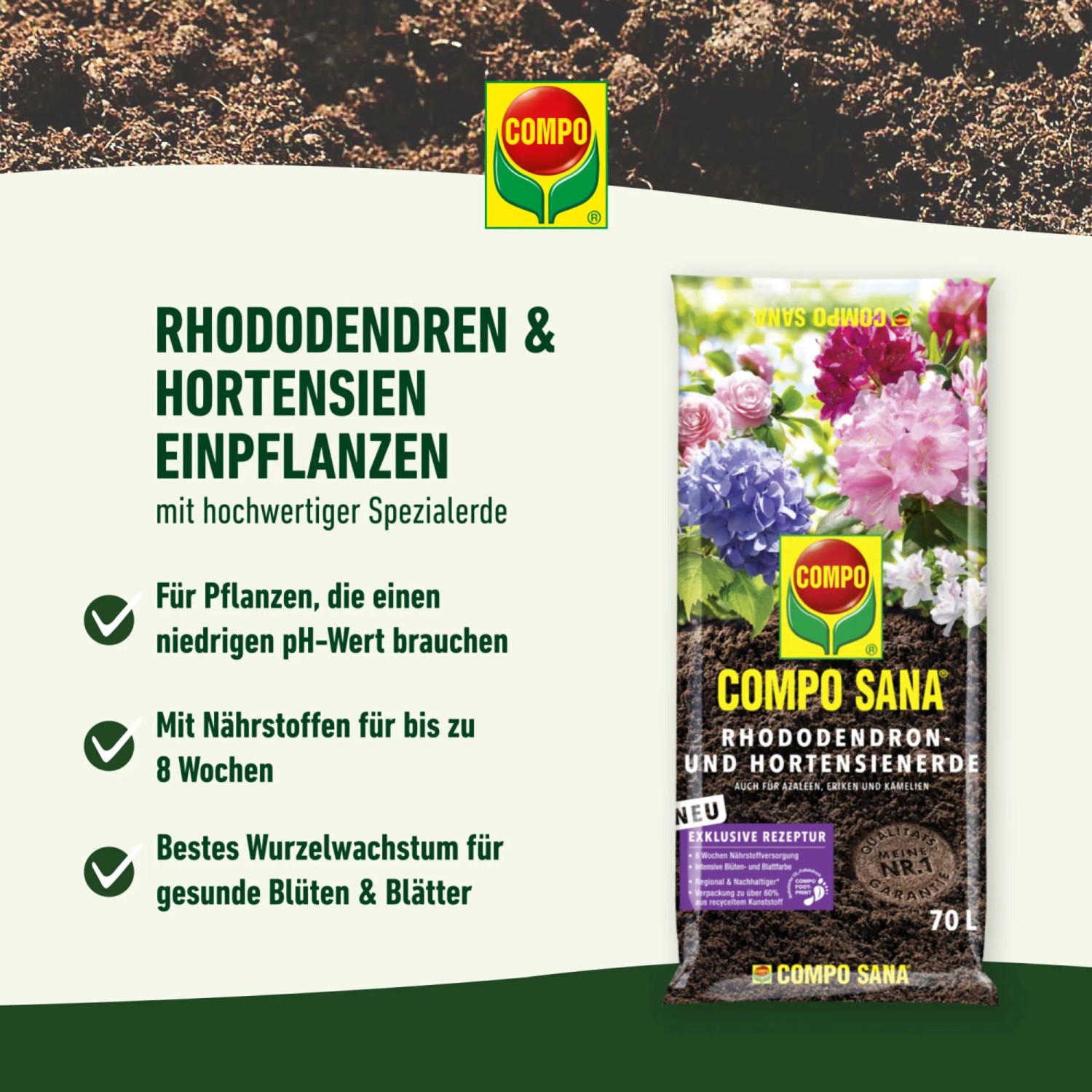 Compo Sana Rhododendronerde 1 x 50 l_3