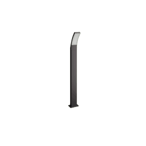 Anthrazitfarbene Philips LED-Wegeleuchte Splay für den Außenbereich.